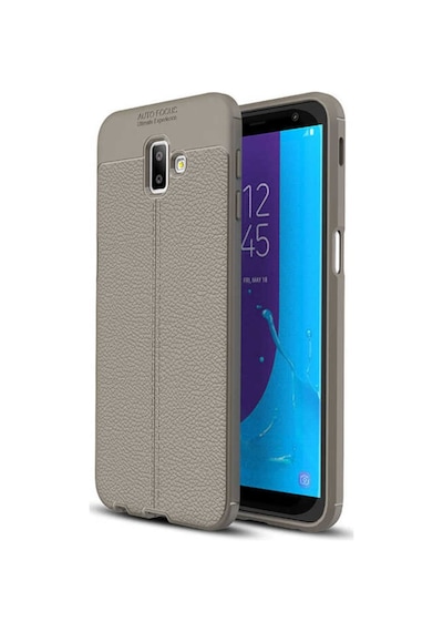 Samsung Galaxy Uyumlu J6 Plus Kilif Deri Tarzi Niss Silikon Case 389468114