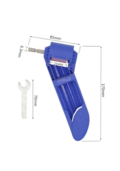 2- 12.5 Mm Matkap Ucu Kalemtıraş - Hızlı Ve Pratik Bileme Aparatı
