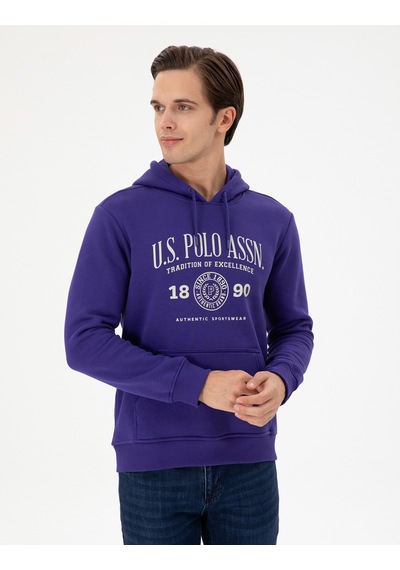 U.s. Polo Assn. Erkek Mor Sweatshirt 50293446-vr038 Mor