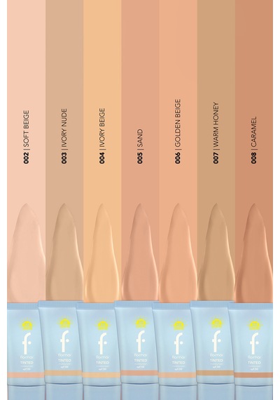 Flormar Sun Lovers Nemlendirici Etkili & Doğal Bitişli Renkli Güneş Koruyucu SPF50 008 Caramel 30 ML