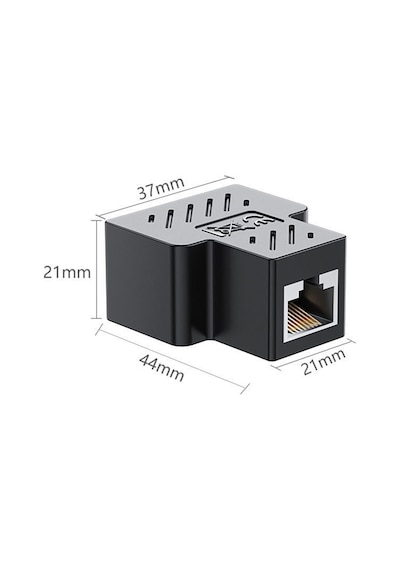 Veggieg Rj45 1 To 2 Ethernet Splitter Çoğaltıcı Adaptör Veggieg Rj45 1 To 2 Ethernet Splitter Çoğaltıcı Adaptör