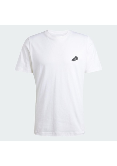 Adidas Copa Graphic Erkek Tişört-9523 Beyaz