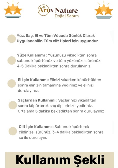 Sabun %100 Doğal Güzel Kokulu El Yüz Saç Cilt Vücut Orijinal Biberiye Sabunu 120g - 2 Adet Karışık