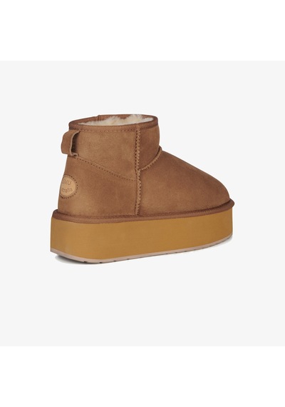 Emu Australia Stinger Micro Flatform Kadın Kahverengi Bot W13082 Kahverengi