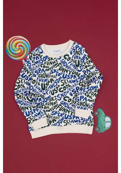 U.s. Polo Assn. Erkek Çocuk Krem Sweatshirt 50293460-vr071 Krem