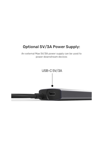Unıtek Uhub Q4 4 Port 10gbps Usb-c Hub H1112dgy01