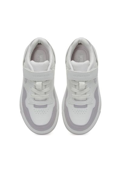 U.s. Polo Assn. Mılow Jr 5pr Beyaz Kız Çocuk Sneaker 000000000102021925 Beyaz-lıla