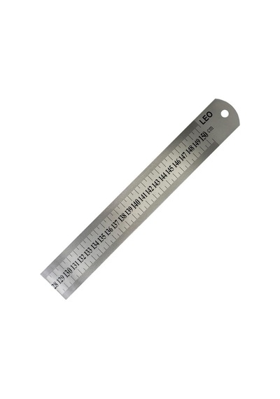 Leo Çift Taraflı Çelik Cetvel 1500 X 40 Mm