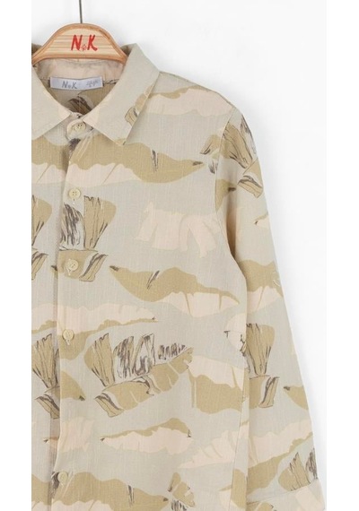 Nk Kids Erkek Çocuk Soft Gömlek 48529 Yeşil