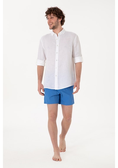 U.s. Polo Assn. Erkek İndigo Deniz Şortu 50300032-vr028 İndigo