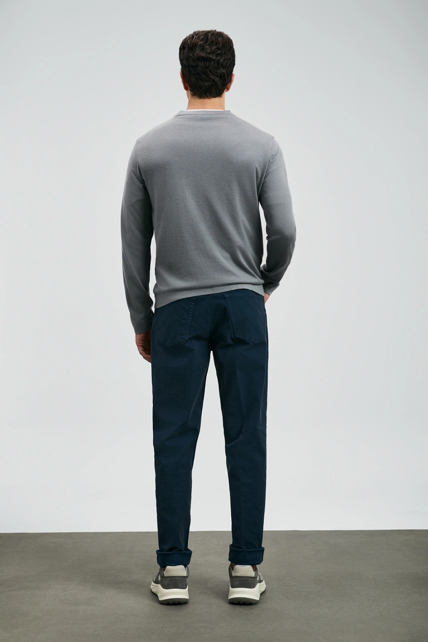 Lufian Helt Spor 5 Cep Erkek Pantolon Slim Fit Lacivert Lacivert 112190348100200 Lacivert