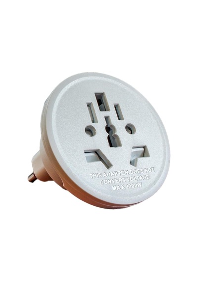 2300w Universal Akım Korumalı Seyahat Priz Dönüştürücü 13a 605-k5 Çok Renkli