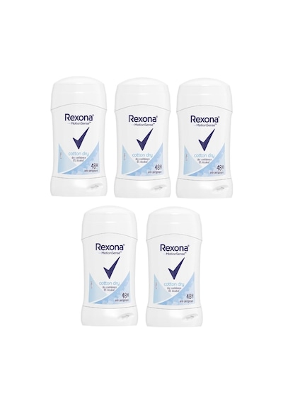 Rexona Cotton Dry Kadın Stick Deodorant 5 x 40 ML