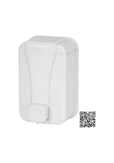 Köpük Sabun Dispenseri 1000cc Üstten Dolma Beyaz 3432-0