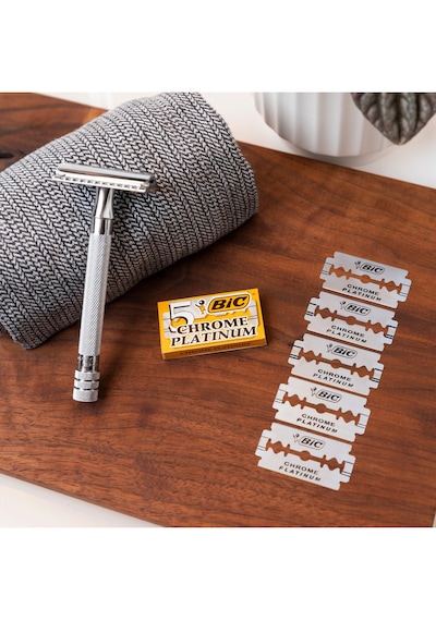 Bic Chrome Platinum Çift Taraflı Tıraş Bıçağı 100'lü Kutu