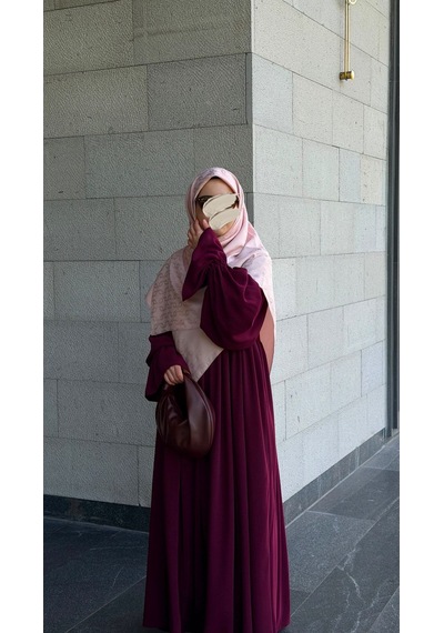 Qalortex Scarf Premium Jakarlı Mira B.boy Eşarp -şeker Pembe Şeker Pembe