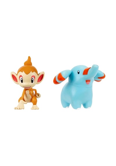Pokemon Battle Figürler Pkw4063 - Chimchar Ve Phanpy Diğer