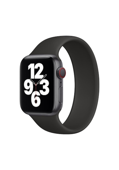 Apple İle Uyumlu Watch 42mm 44mm 45mm 49mm 1/2/3/4/5/6/se/se2/7/8/9/ultra 1/2 Solo Loop Small Kordon Gri Çok Renkli