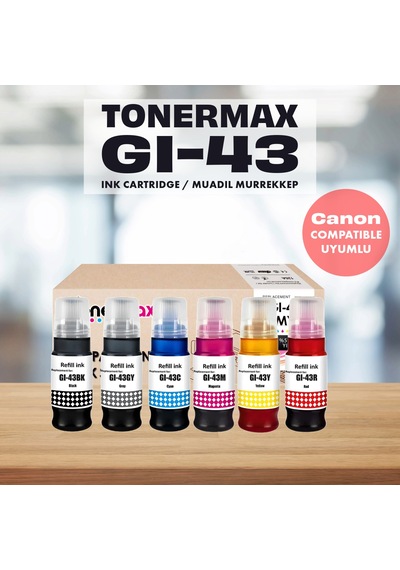 Canon Gı-43 Uyumlu  Mürekkep Set / Pixma G540 / G640