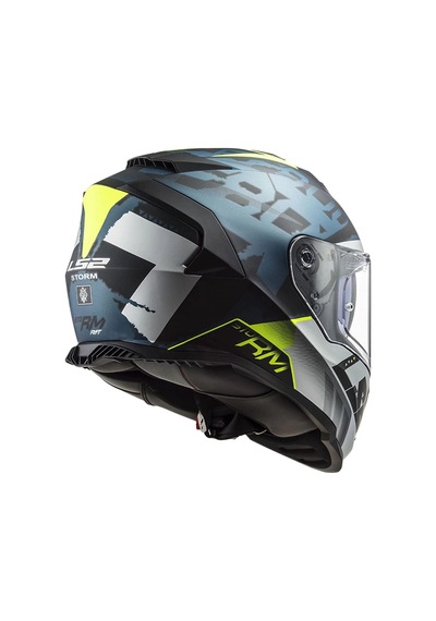 Ls2 Storm 2 Sprınter Mat Siyah-kırmızı-tıtanıum Kask Mat Sıyah-grı