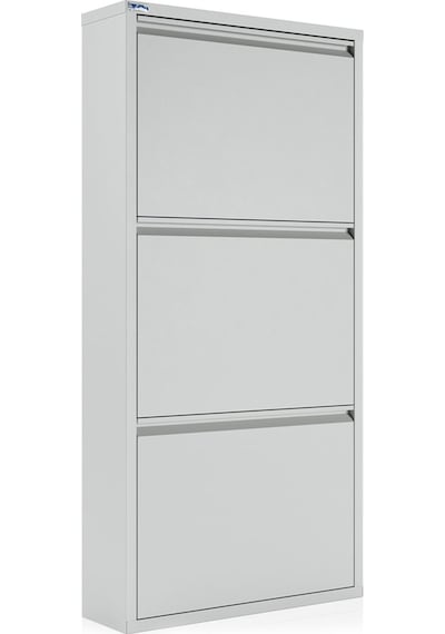 Ceha  3'lü Metal Ayakkabılık - Gri K.AYK-3 /AB7035 Gri