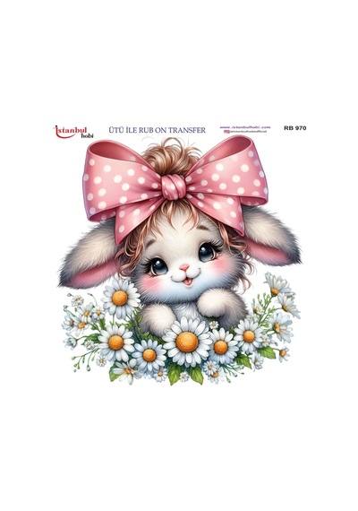 Ütü İle Rub On Transfer Kağıdı 30x30cm Rb-970