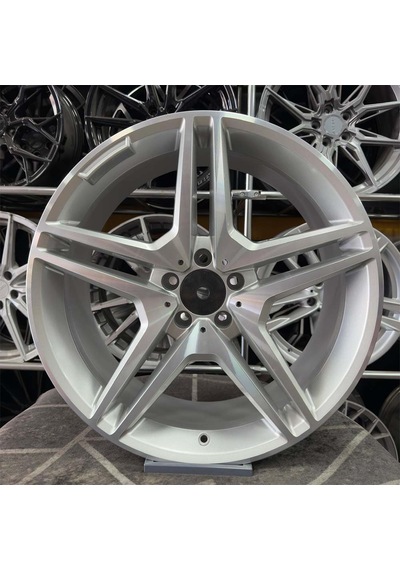 19 İnç 5x112 Mercedes Gümüş Jant Modeli 4 Adet