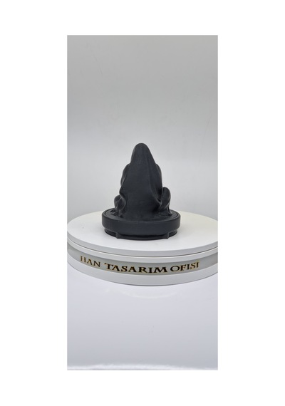 Oturan Ghost Hayalet Nazgül Tealight Mum Işıklı Dekor 12cm Diğer