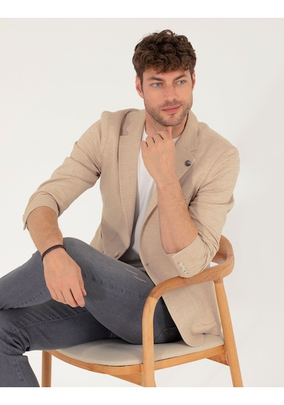 Pierre Cardin Erkek Bej Ceket 50267019-vr011 Bej