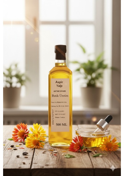 Aktar Diyarı Aspir Yağı 500 ML