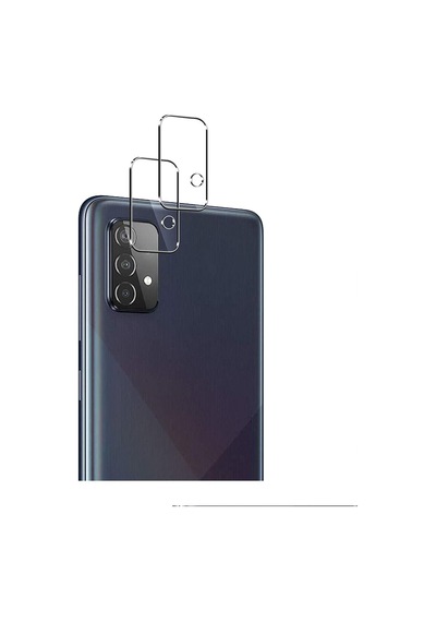 Ecrmobıle Samsung Uyumlu A72 Nano Cam Kamera Lens Koruyucu 2 Adet