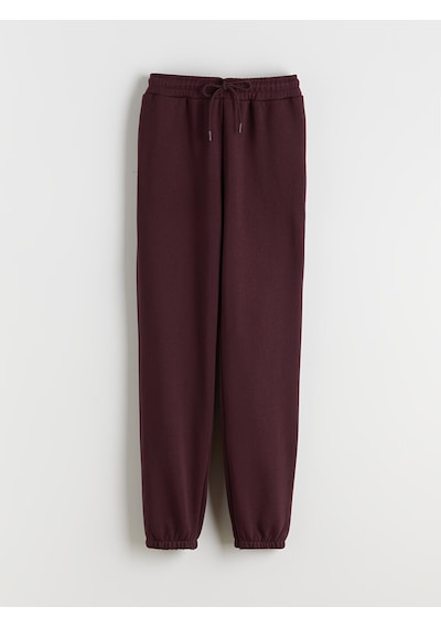 Lcw Everyday Mürdüm Beli Lastikli Kadın Kalın Jogger Eşofman Altı