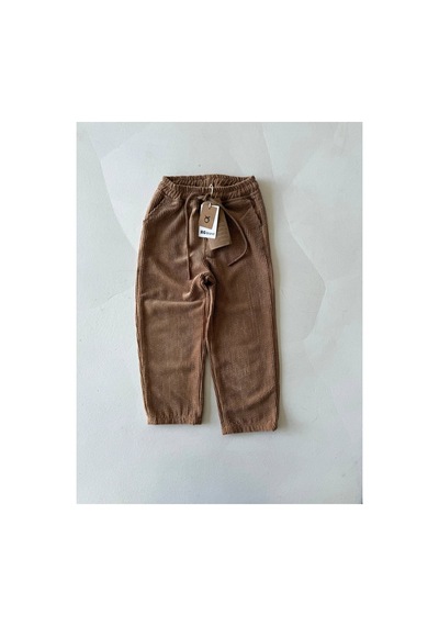 Poala Kids Taba Kadife Pantolon