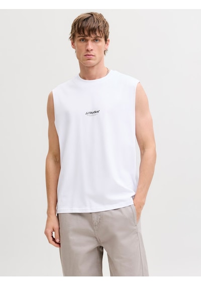 Jack & Jones Soho Erkek Beyaz Atlet 12288001-w