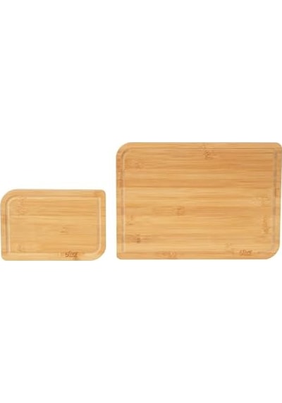 Bambu Kesme Tahtası Seti -2li 12v