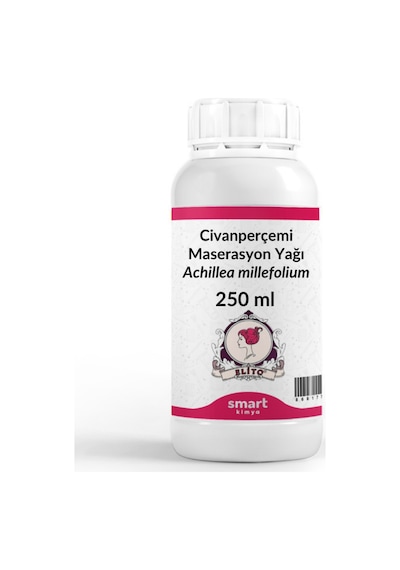 Elito Civanperçemi Maserasyon Yağı Achillea Millefolium 250 ML