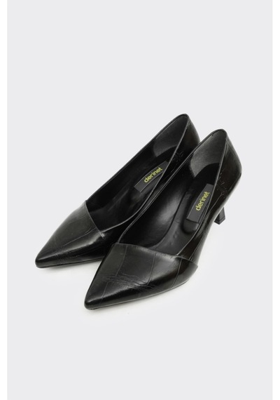 Derinet Fiona Klasik Topuklu Stiletto S.croco S.croco