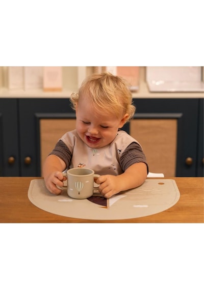 Citron Silicone Placemat Semi Circle Mama Altlığı - Vehicles