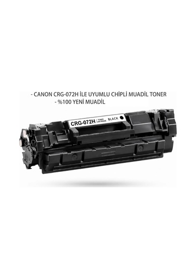Canon Crg-072h / Mf284dw / 286dw / 287dw Chıpli Uyumlu Toner