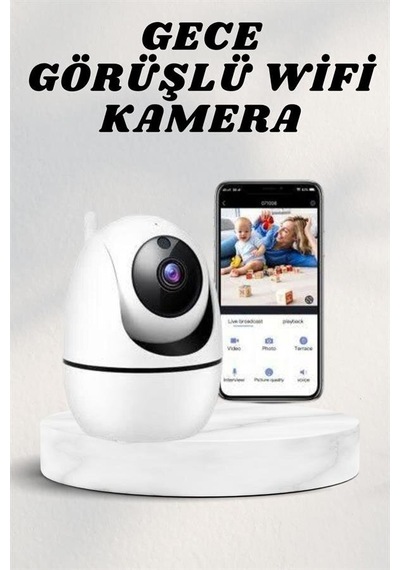 Wifi Kamerası Kablosuz Wifi Güvenlik Kamerası 68808859