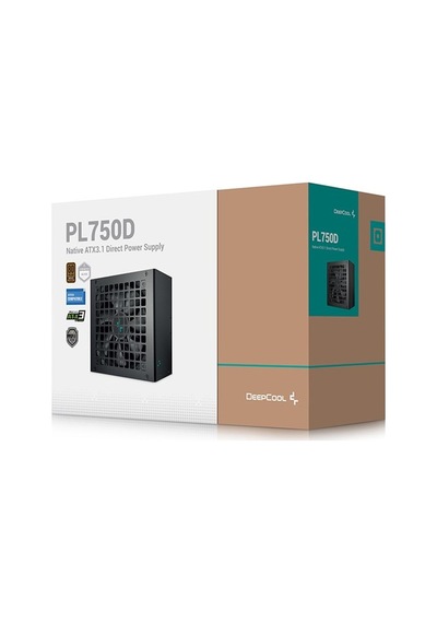 Deepcool 750w 80+ Bronz Power Supply Pl750-d