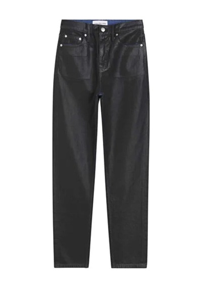 Calvin Klein Authentıc Slım Straı, 1by Siyah Kadın Pantolon