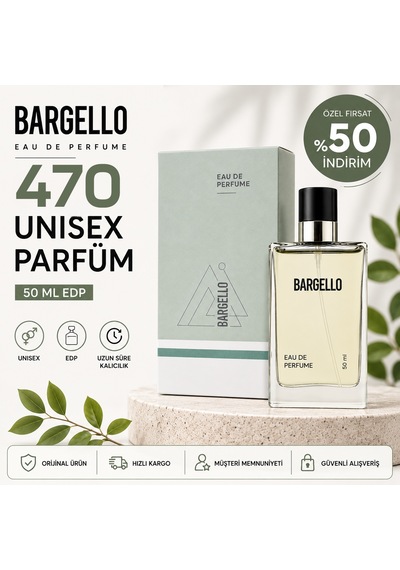 470 Unısex 50 Ml Parfüm Edp Floral Çiçeksi - Ferah