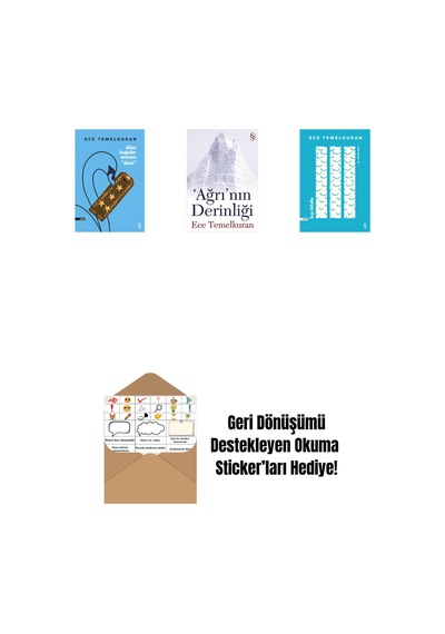 Dilsiz Kuğular Zamanı Devir + 'ağrı'nın Derinliği + Kıyı Kitabı + Okuma Sticker'ları