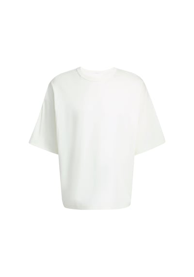 Owhıte Adidas Erkek Günlük T-shirt M Sl T Kb8095 Owhıte