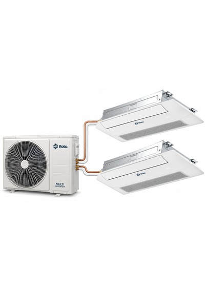 Rota Rotam2-18OD 9 +9 İç 18000 Btu Dış Multi Tek Yön Kaset Klima
