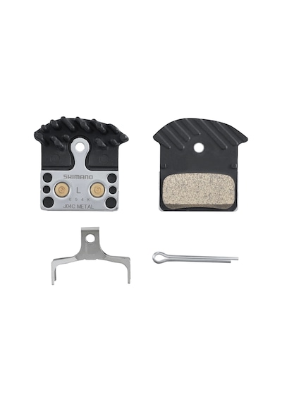 Shimano Disc Brake Pad Set Metal J04C Incl Spring/Split Pin 1 Pa