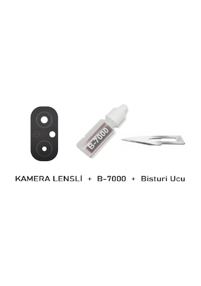 Xiaomi Redmi 12c Arka Kamera Lensi Cam + B-7000 İnd15152