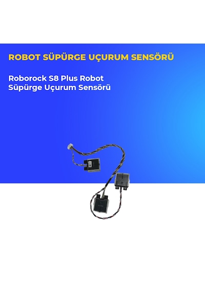 Roborock S8 Plus Robot Süpürge Uçurum Sensörü