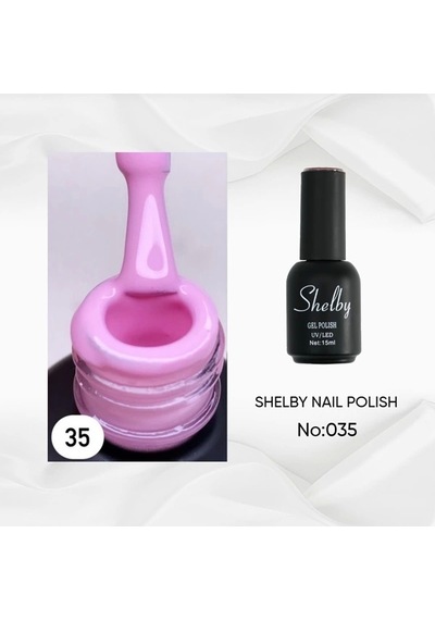 Shelby 15 Ml. 035 Pembe Tonu Kalıcı Oje